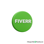 fiverr logo png high resolution, transparent background