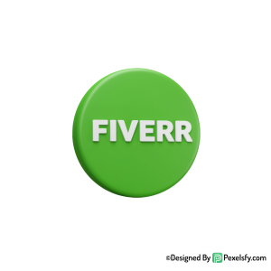 fiverr logo png high resolution, transparent background