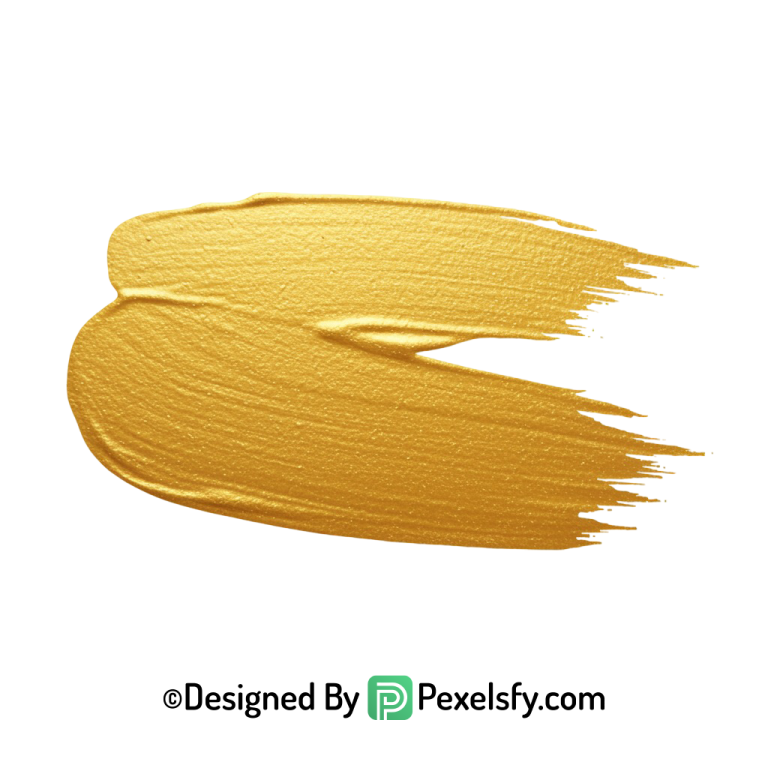 gold paint brush png glitter brush transparent