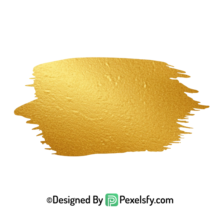 gold paint brush png elegant touch transparent