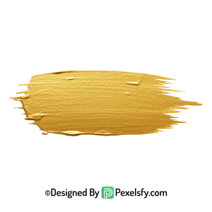 gold paint brush png high resolution transparent