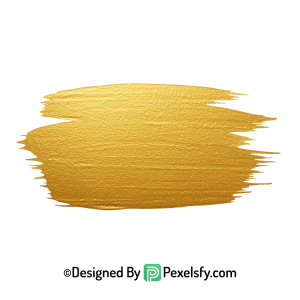 gold paint brush png bold stroke transparent
