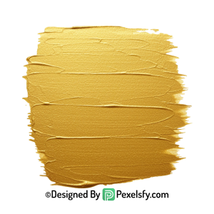 gold paint brush png editable design transparent