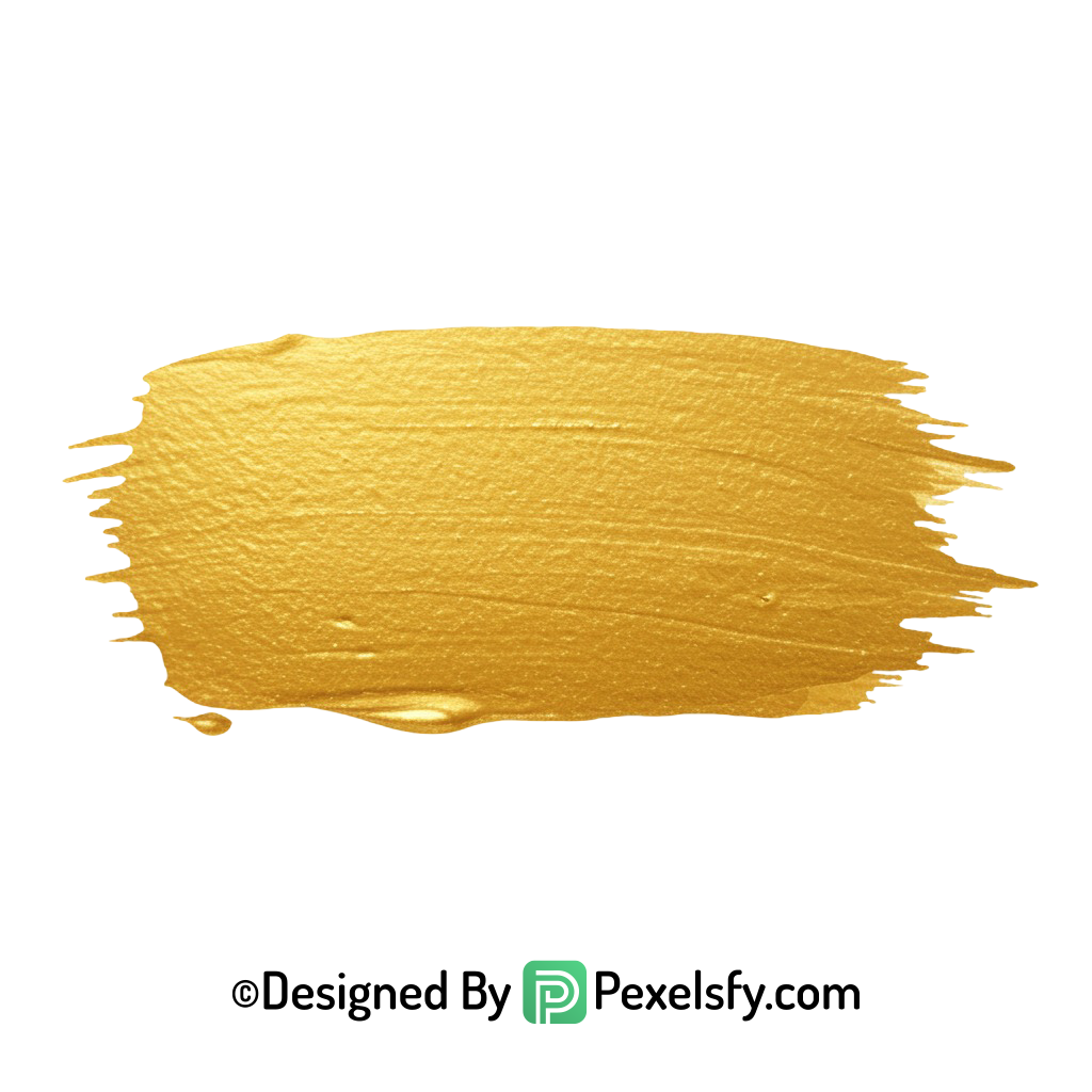 gold paint brush png vector look transparent