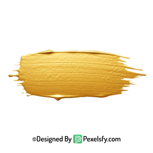 gold paint brush png premium clipart transparent