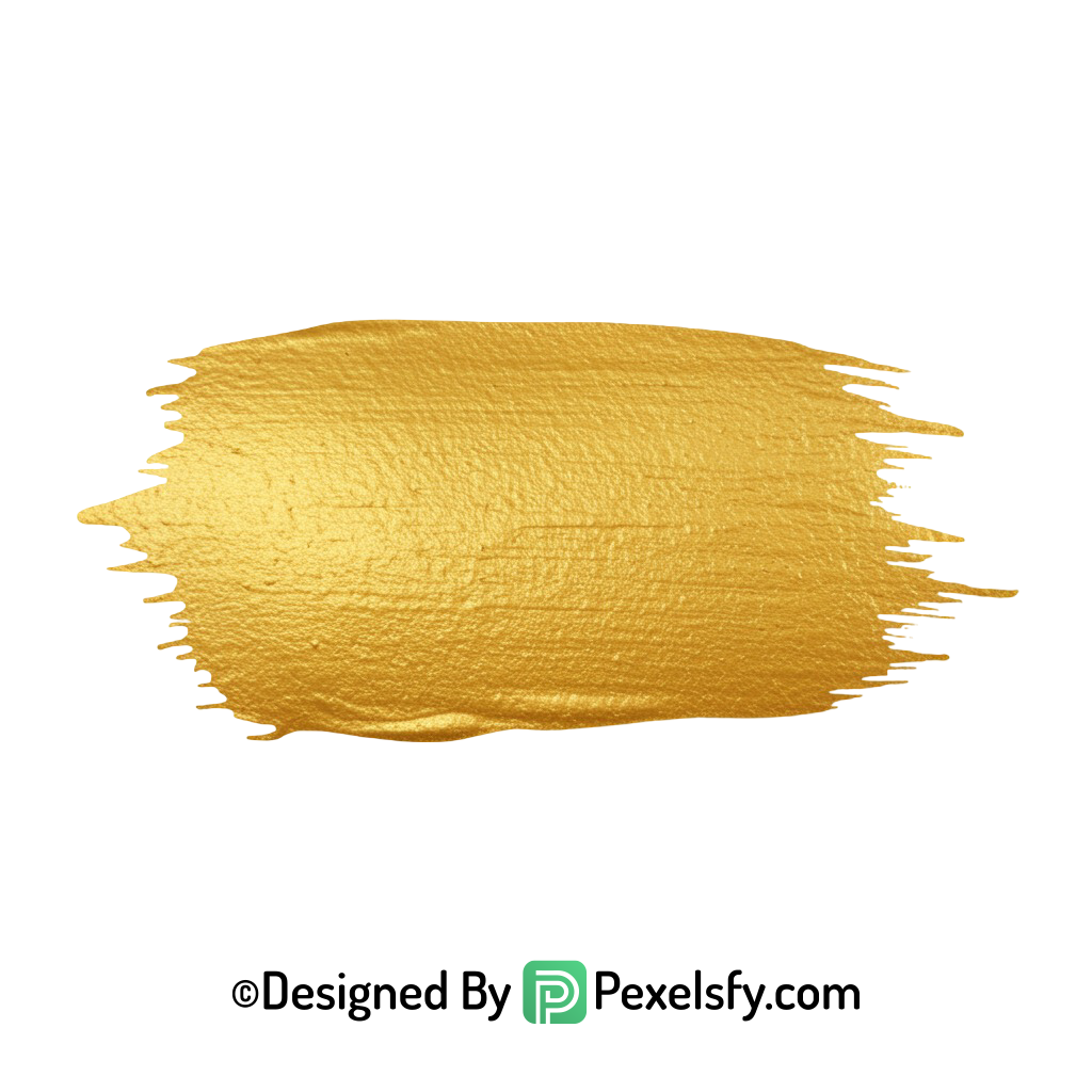 gold paint brush png paint texture transparent