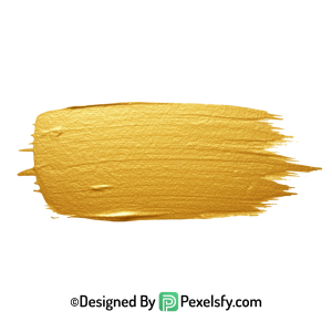 gold paint brush png gradient shine transparent