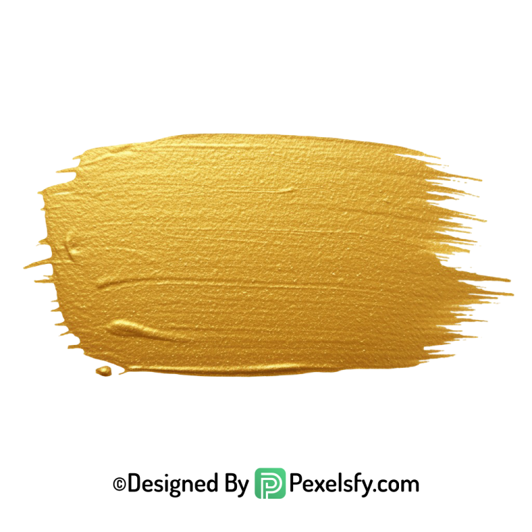 gold paint brush png brush effect transparent