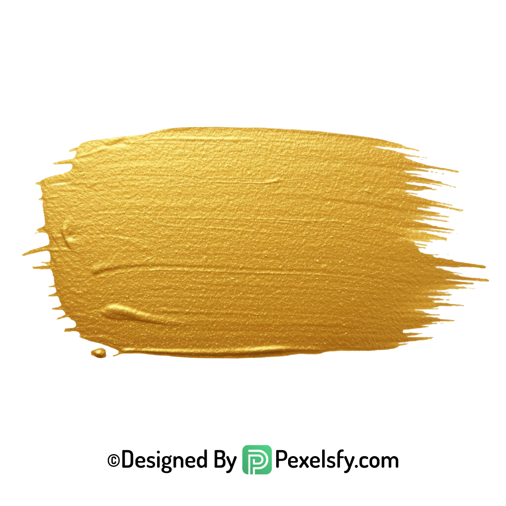 gold paint brush png brush effect transparent