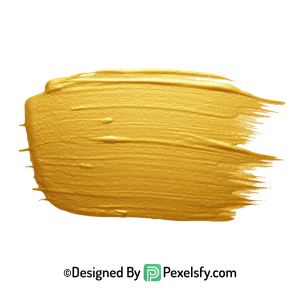gold paint brush png glossy finish transparent