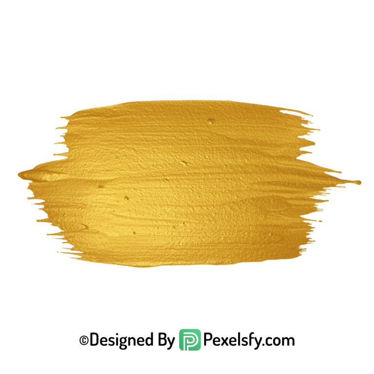 gold paint brush png luxury texture transparent