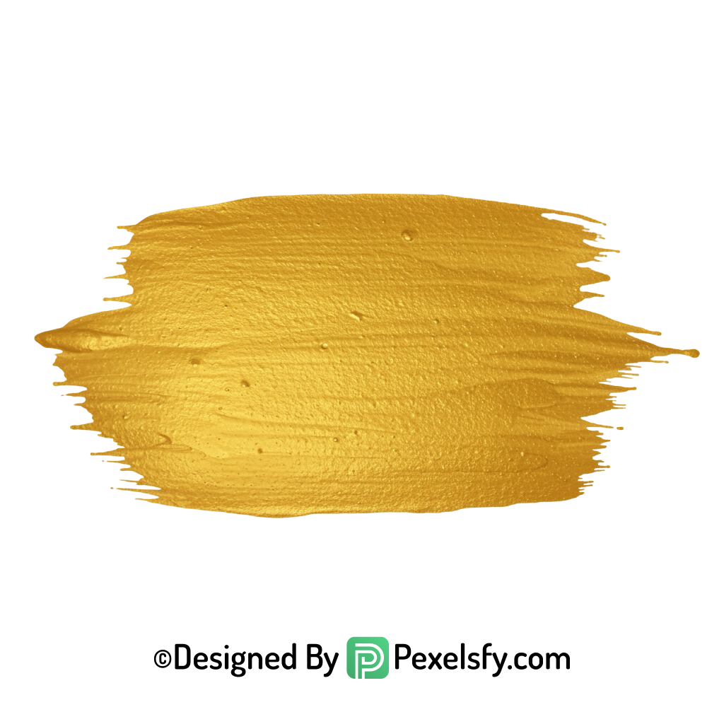 gold paint brush png luxury texture transparent
