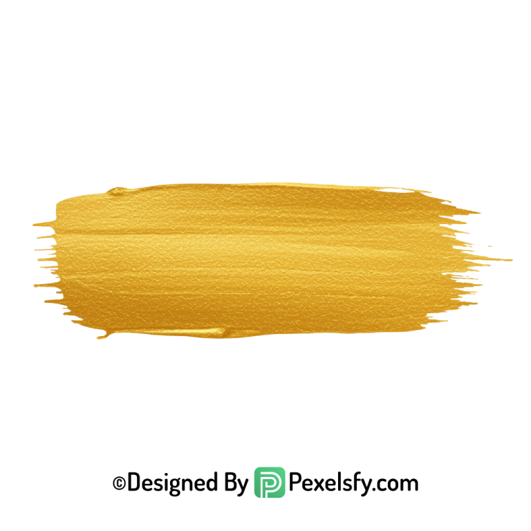 gold paint brush png trendy design transparent