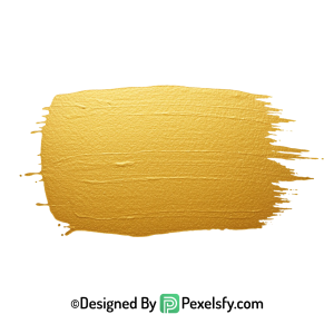 gold paint brush png creative border transparent
