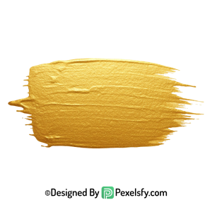 gold paint brush png for background transparent