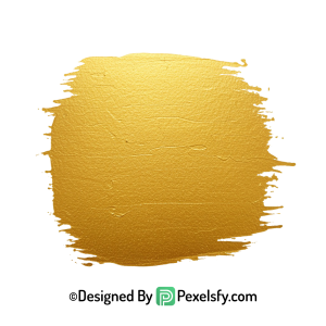 gold paint brush png watercolor feel transparent