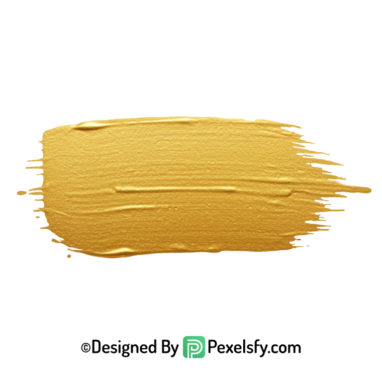 gold paint brush png poster highlight transparent