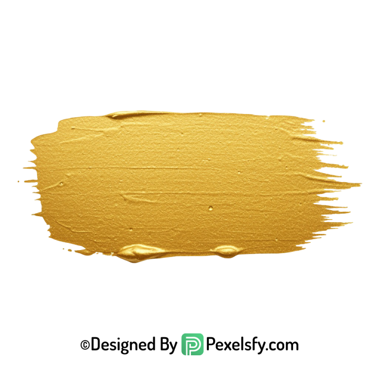 gold paint brush png glam texture transparent