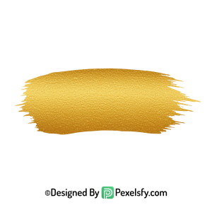 gold paint brush png brush stroke transparent