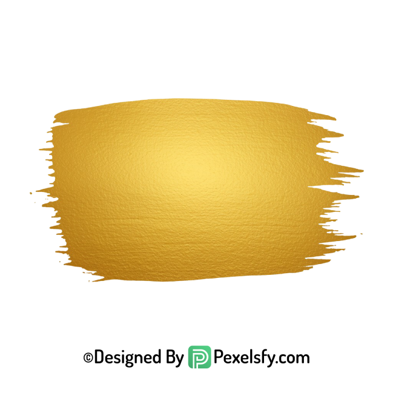 gold paint brush png brush clipart transparent