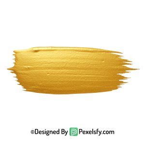 gold paint brush png design stroke transparent