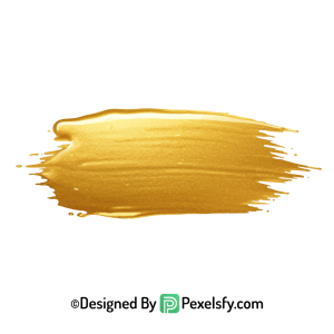 gold paint brush png graphic overlay transparent