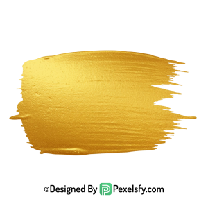 gold paint brush png textured paint transparent