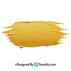 gold paint brush png metallic finish transparent