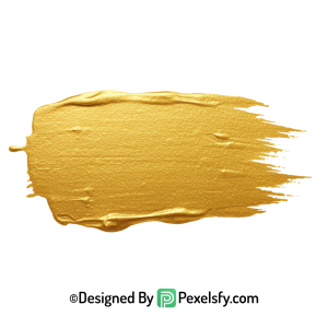 gold paint brush png subtle shine transparent