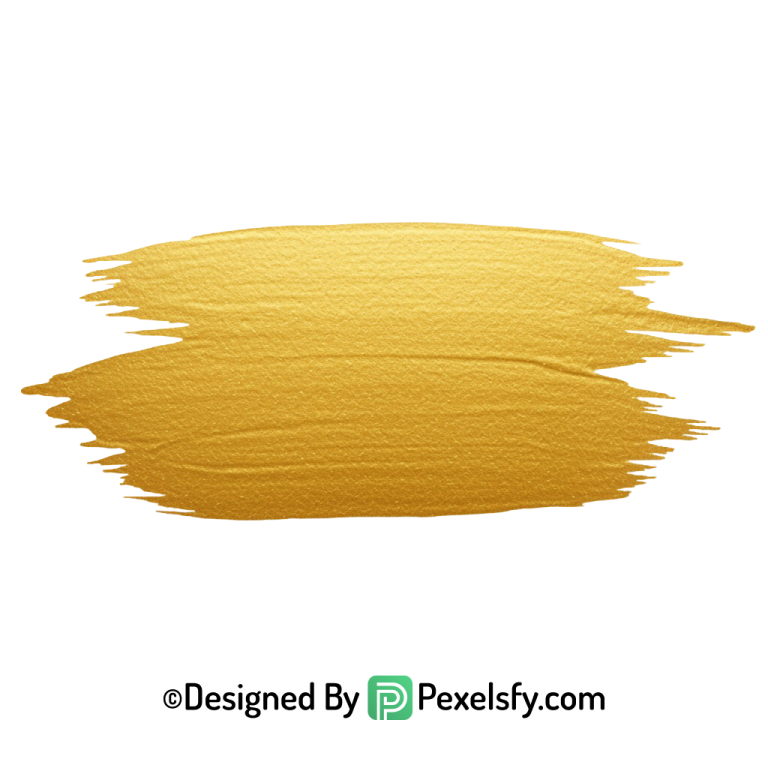 gold paint brush png soft touch transparent