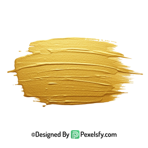 gold paint brush png stylish splash transparent