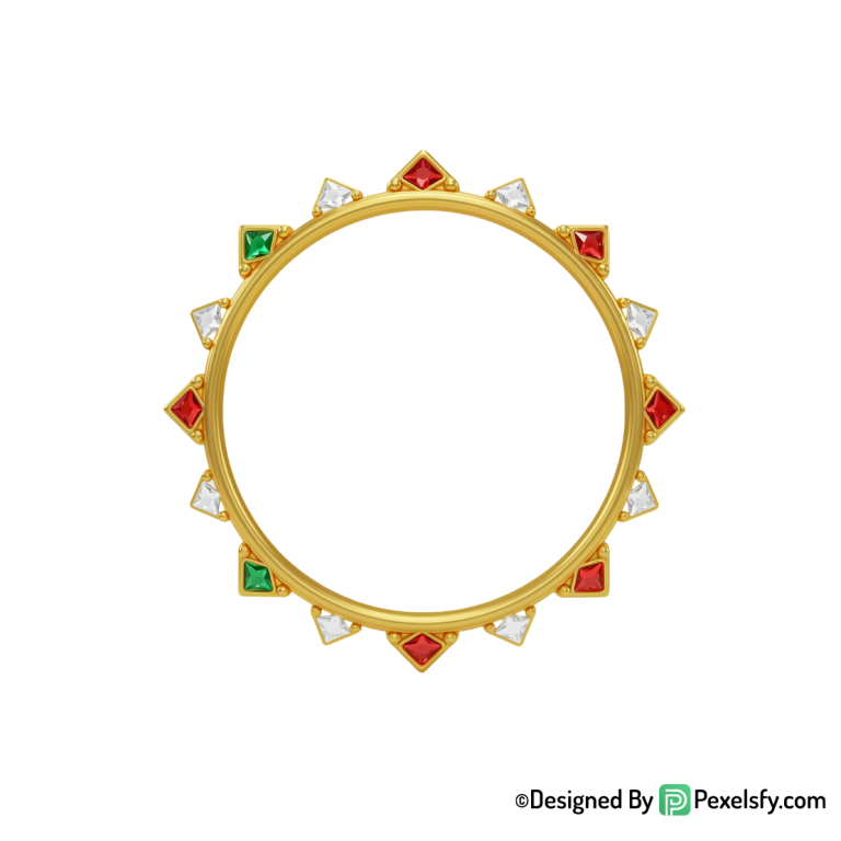 Golden Circle Frame PNG Aesthetic Look, transparent