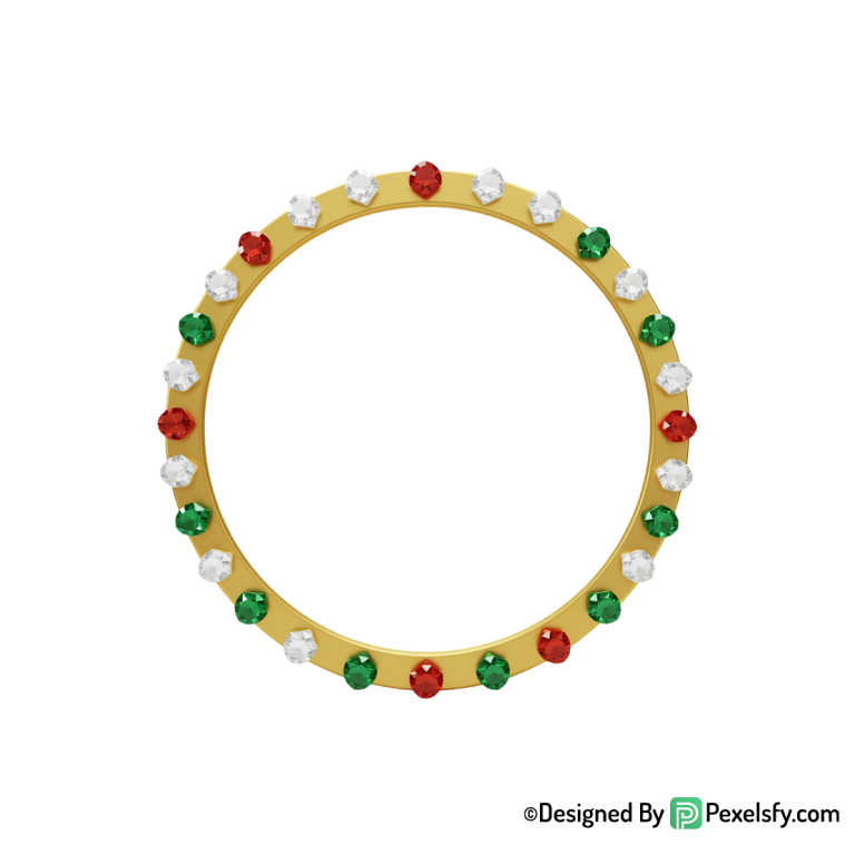 Golden Circle Frame PNG Clipart, transparent background
