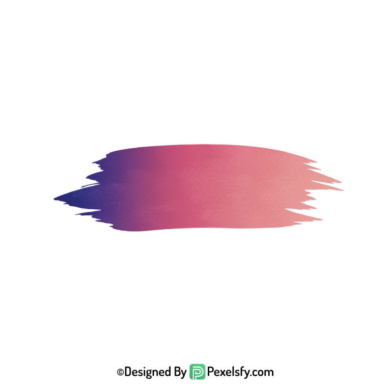gradient paint brush png artistic splash, transparent