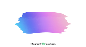gradient paint brush png digital texture, transparent