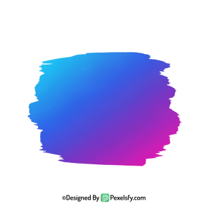 gradient paint brush png colorful stroke, transparent