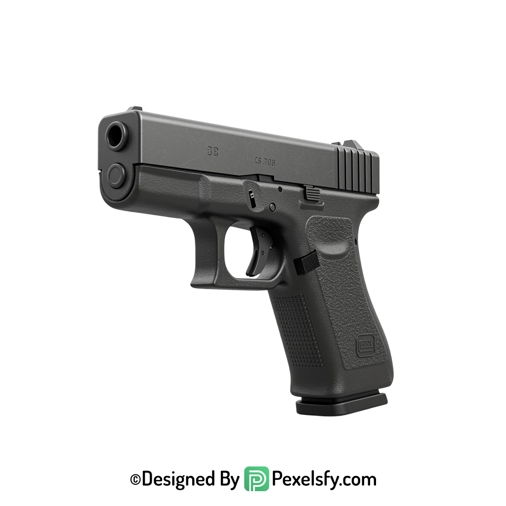 Gun PNG Image with Real Texture transparent
