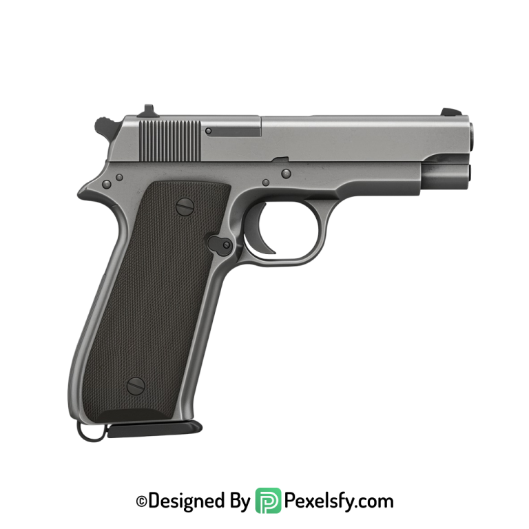 Gun PNG Image with Muzzle Flash transparent