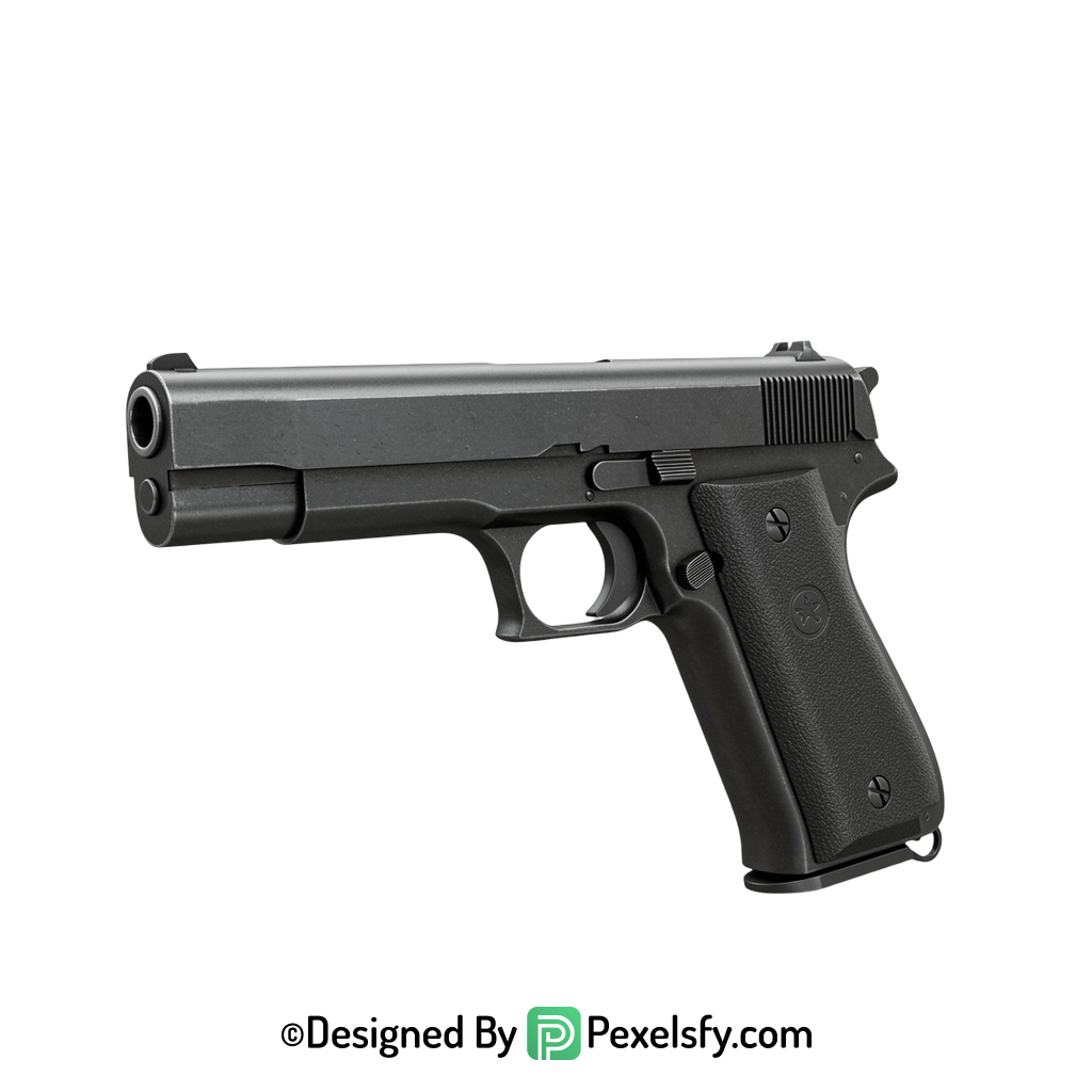Gun PNG Image Clean Cutout transparent background
