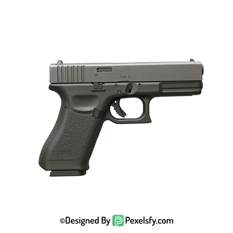 Gun PNG Image with Ammo transparent background