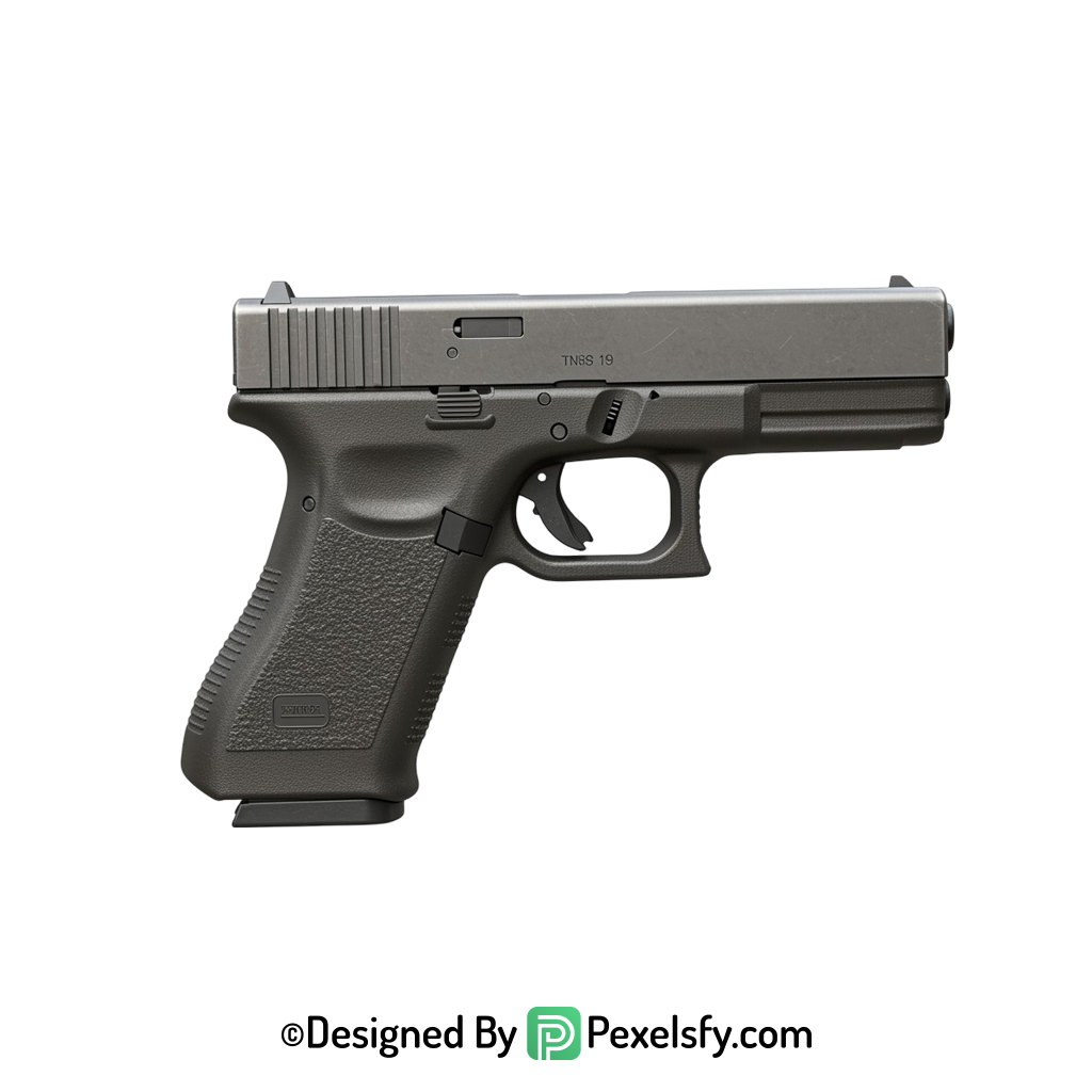 Gun PNG Image with Ammo transparent background