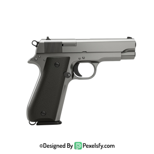 Gun PNG Image with Smoke transparent background