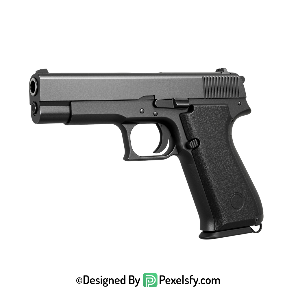 Gun PNG Image for Video Work transparent