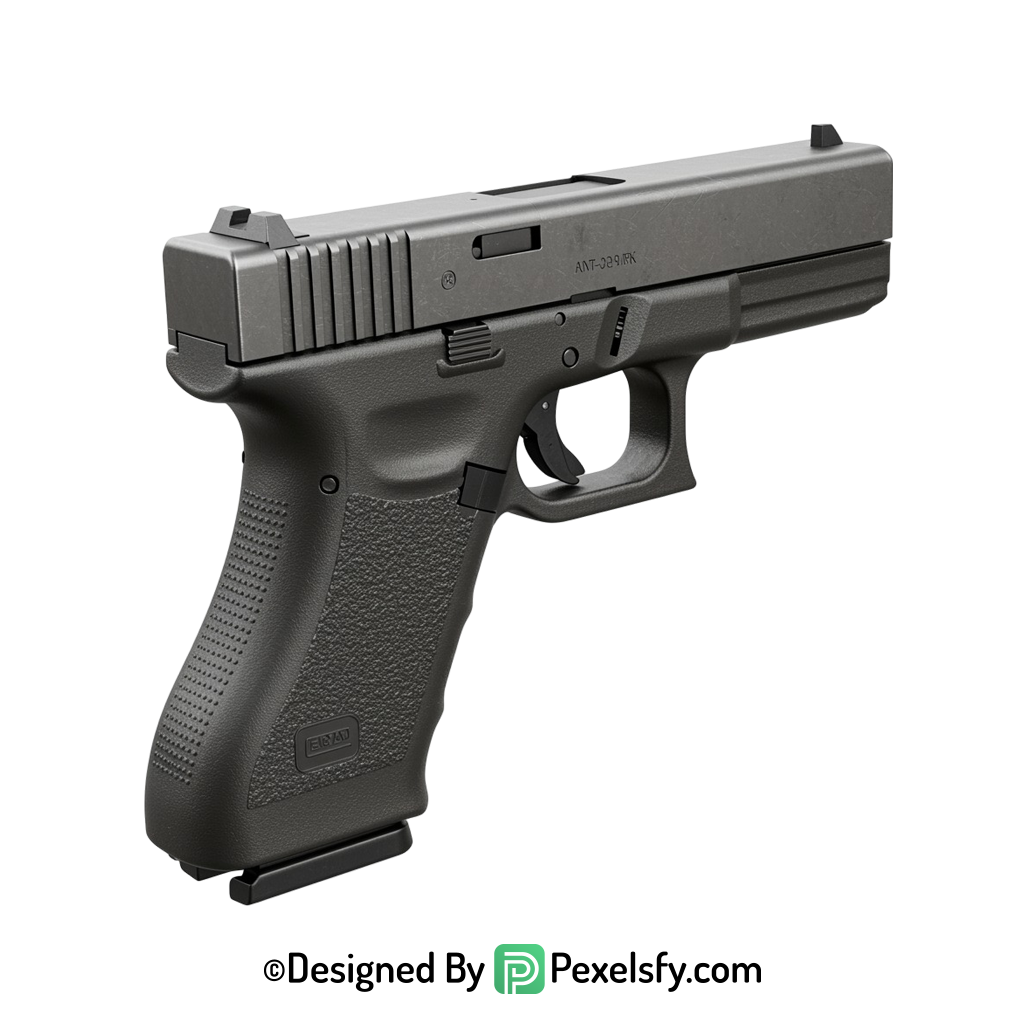 Gun PNG Image on Transparent Layer transparent