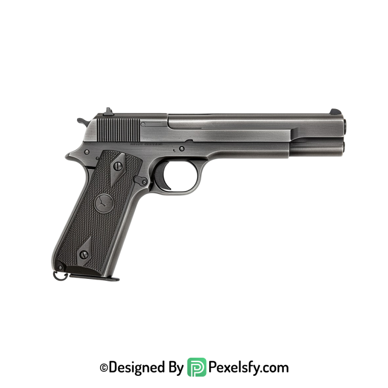 Gun PNG Image Side Angle transparent background
