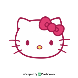 hello kitty png image for t-shirts, transparent