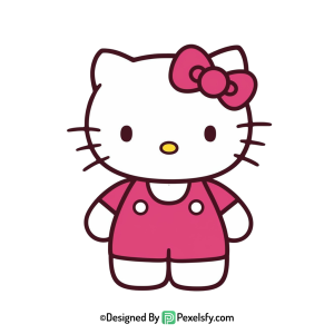 hello kitty png image editable file, transparent