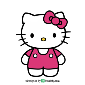 hello kitty png image vector quality, transparent