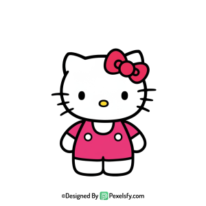 hello kitty png image sweet style, transparent