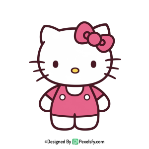hello kitty png image high resolution, transparent